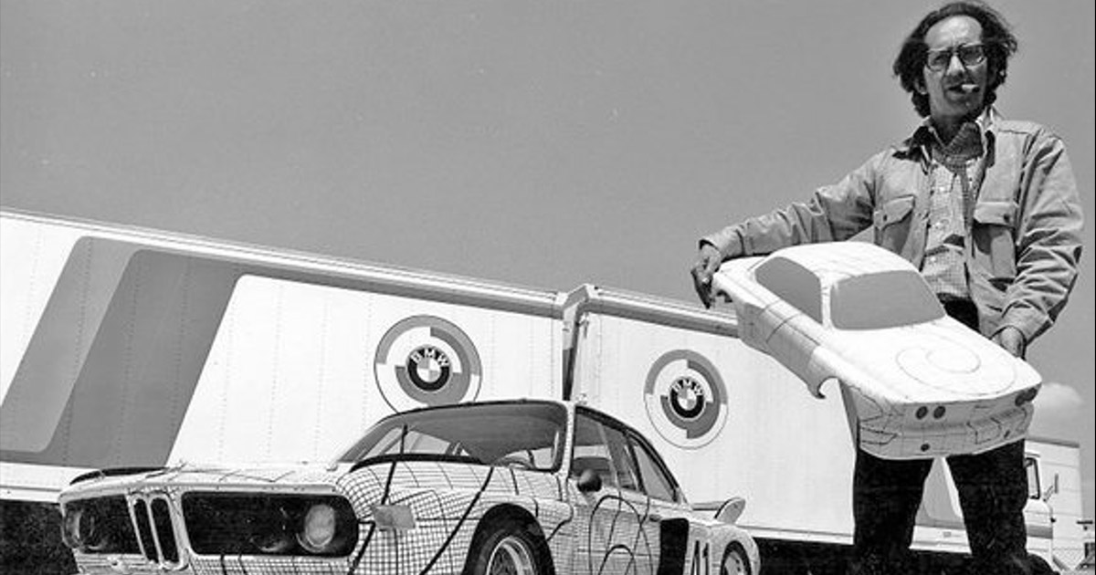 Frank Stella’s BMW Art Car